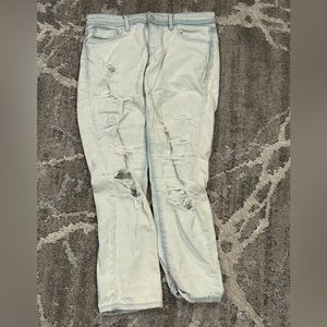 Pilcro women's distressed jeans size 27 petite